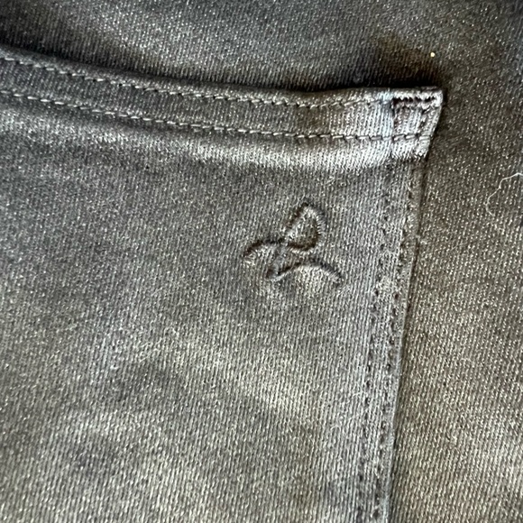 DL1961 Chrissy Ankle pants Jeans Ultra High Rise skinny graphite black 27 - Picture 7 of 11